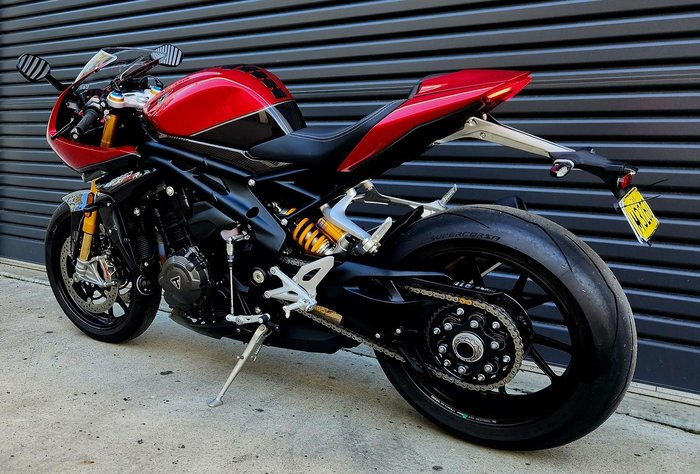 2023 Triumph Speed Triple 1200 RR Speed Triple Red