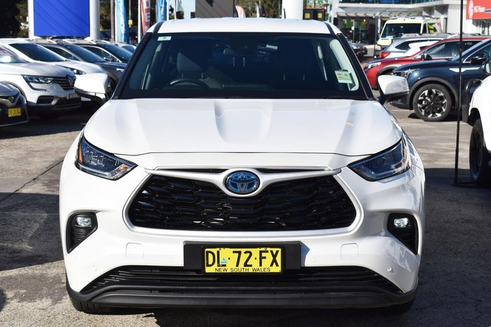 2024 Toyota Kluger GX AXUH78R 4X4 On Demand Frosted White
