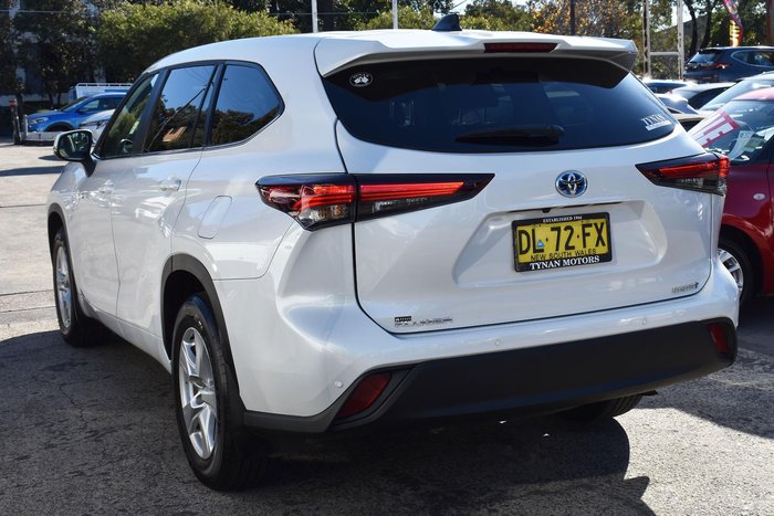 2024 Toyota Kluger GX AXUH78R 4X4 On Demand Frosted White