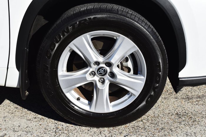 2024 Toyota Kluger GX AXUH78R 4X4 On Demand Frosted White