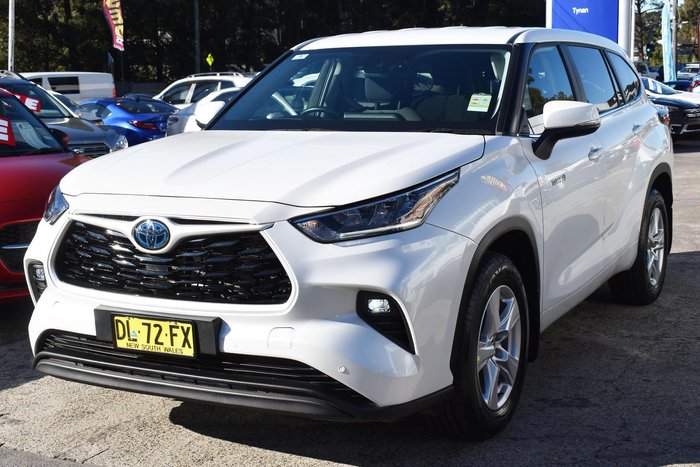 2024 Toyota Kluger GX AXUH78R 4X4 On Demand Frosted White