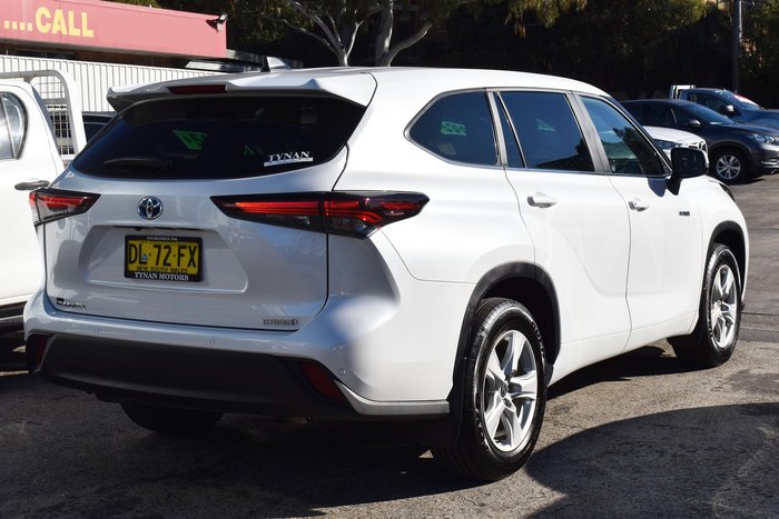 2024 Toyota Kluger GX AXUH78R 4X4 On Demand Frosted White