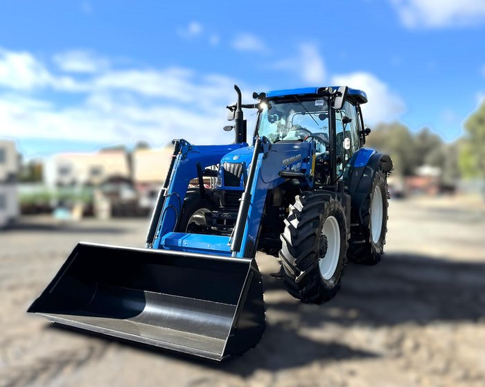 0 New Holland T6050 Pluscab Tractor W Fel