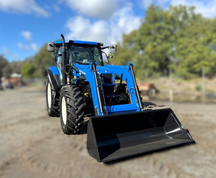 0 New Holland T6050 Pluscab Tractor W Fel