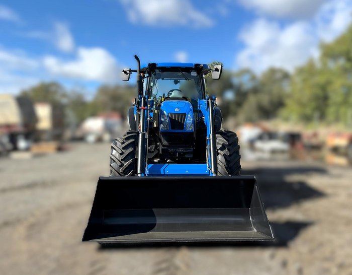 0 New Holland T6050 Pluscab Tractor W Fel