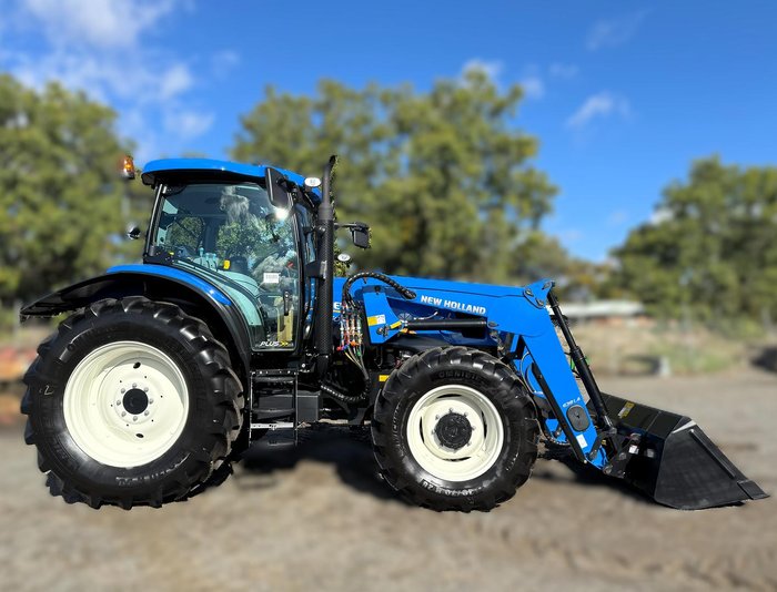0 New Holland T6050 Pluscab Tractor W Fel