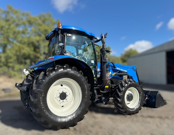 0 New Holland T6050 Pluscab Tractor W Fel