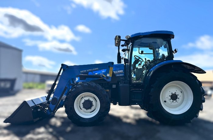 0 New Holland T6050 Pluscab Tractor W Fel