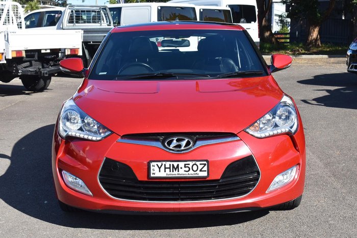 2015 Hyundai Veloster + FS4 Series II Veloster Red