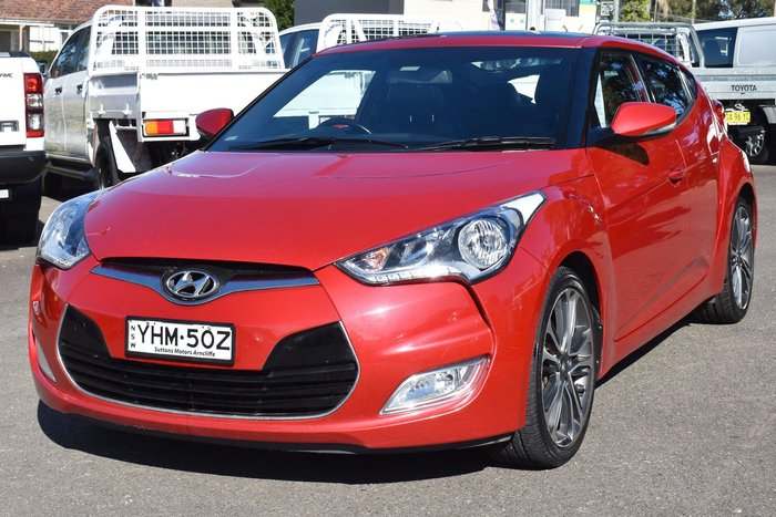 2015 Hyundai Veloster + FS4 Series II Veloster Red
