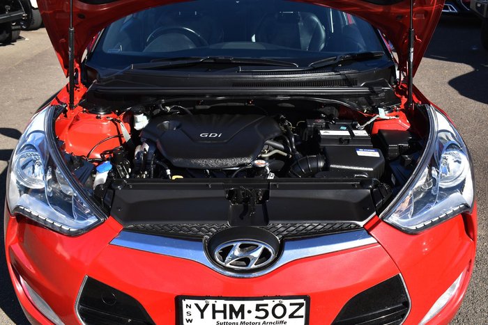 2015 Hyundai Veloster + FS4 Series II Veloster Red