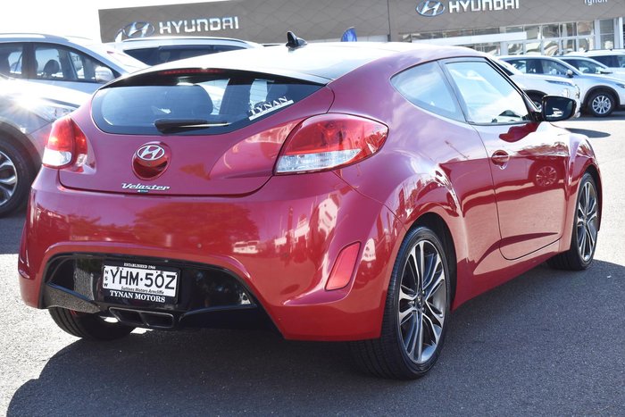 2015 Hyundai Veloster + FS4 Series II Veloster Red