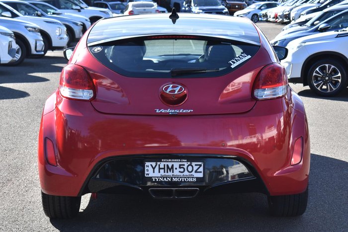 2015 Hyundai Veloster + FS4 Series II Veloster Red