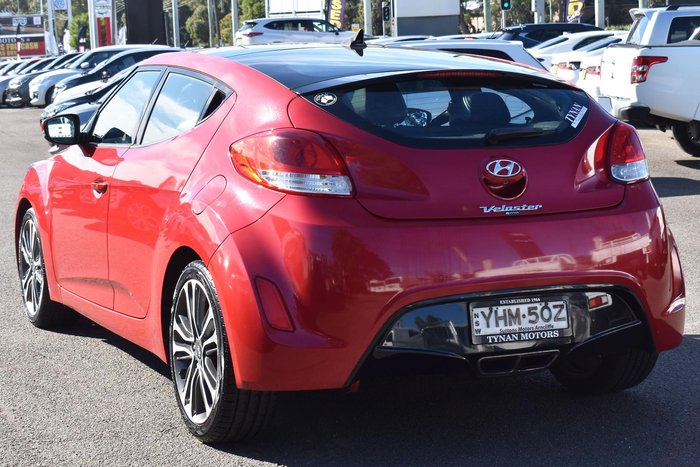 2015 Hyundai Veloster + FS4 Series II Veloster Red
