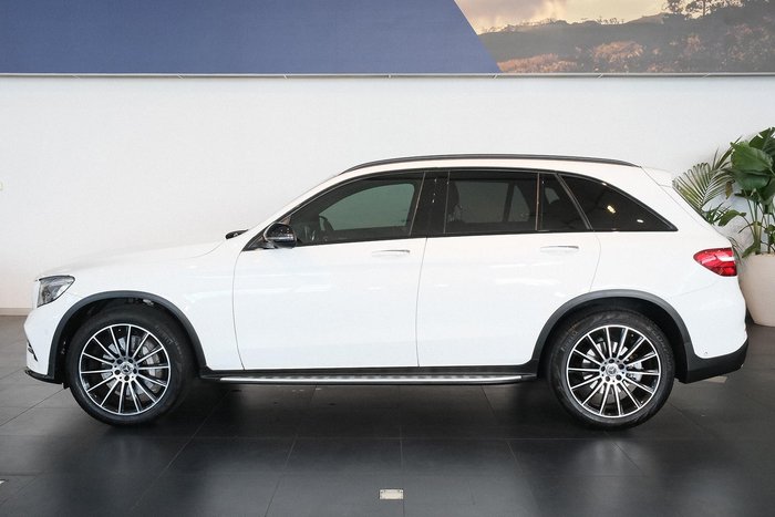 2019 Mercedes-Benz GLC-Class GLC250 X253 Four Wheel Drive Polar White