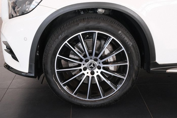 2019 Mercedes-Benz GLC-Class GLC250 X253 Four Wheel Drive Polar White