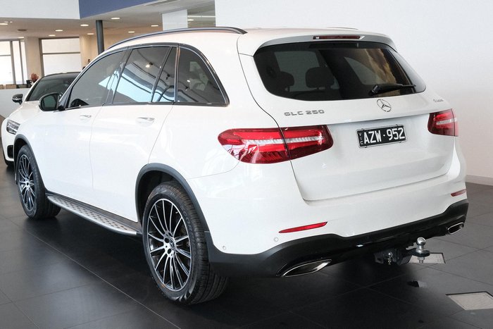 2019 Mercedes-Benz GLC-Class GLC250 X253 Four Wheel Drive Polar White