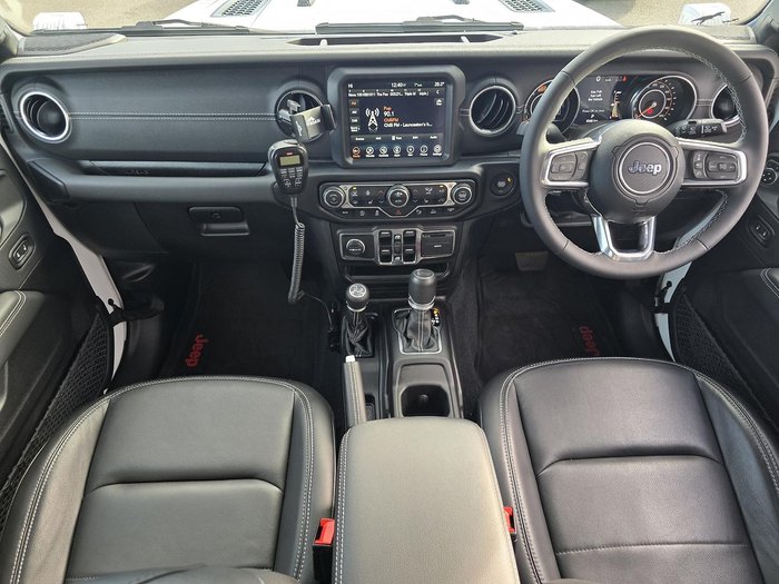 2023 Jeep Wrangler Unlimited Overland JL MY23 4X4 Dual Range Bright White