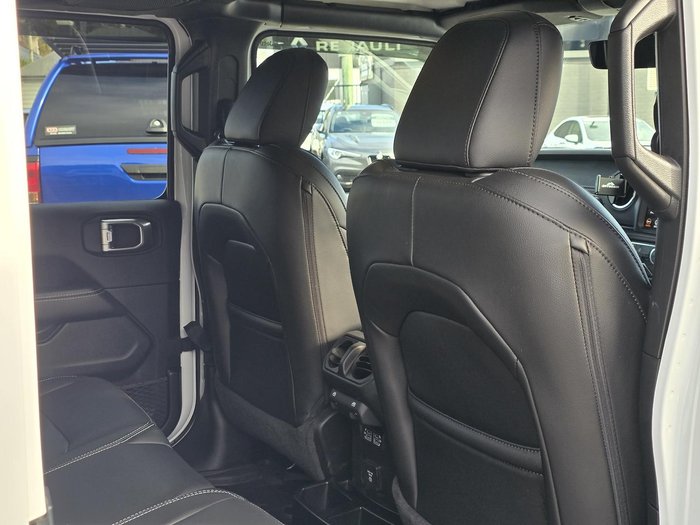 2023 Jeep Wrangler Unlimited Overland JL MY23 4X4 Dual Range Bright White