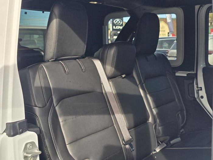 2023 Jeep Wrangler Unlimited Overland JL MY23 4X4 Dual Range Bright White