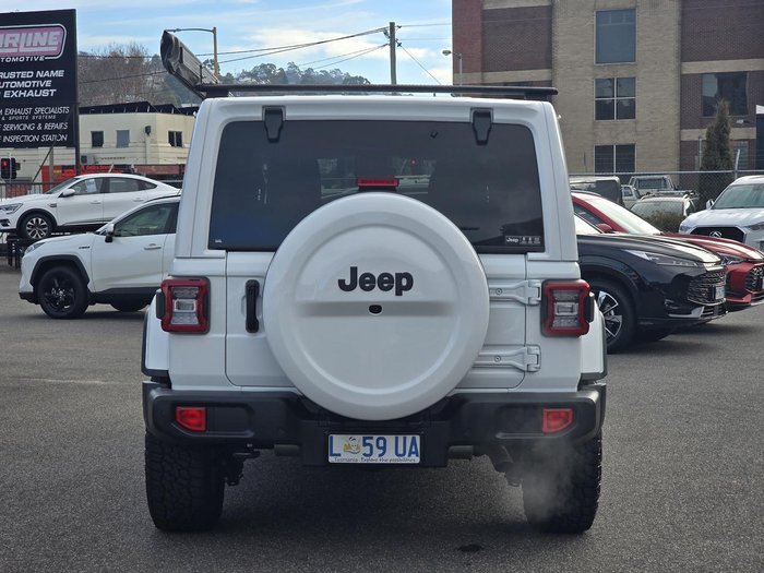 2023 Jeep Wrangler Unlimited Overland JL MY23 4X4 Dual Range Bright White