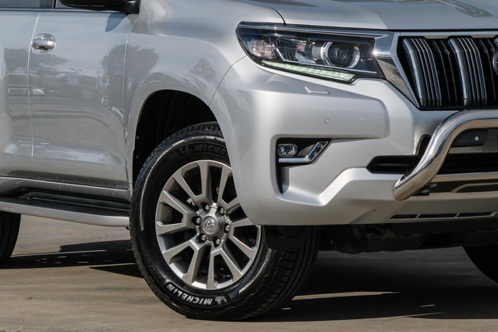 2018 Toyota Landcruiser Prado VX GDJ150R 4X4 Dual Range Silver Pearl