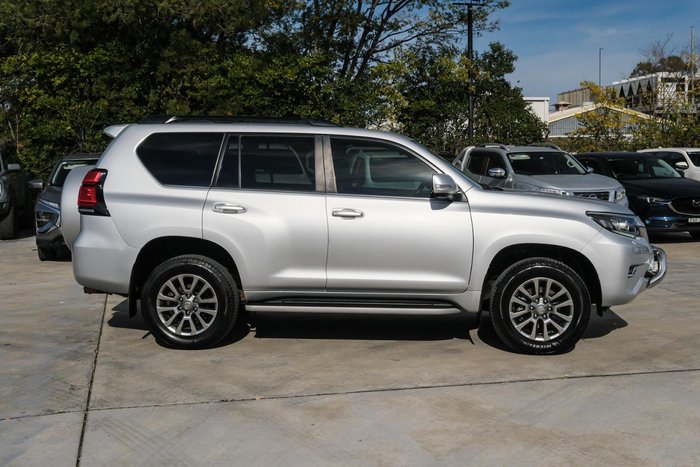 2018 Toyota Landcruiser Prado VX GDJ150R 4X4 Dual Range Silver Pearl