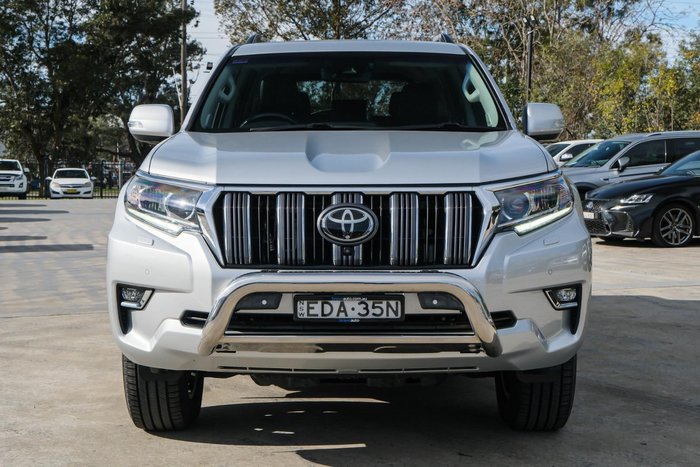 2018 Toyota Landcruiser Prado VX GDJ150R 4X4 Dual Range Silver Pearl