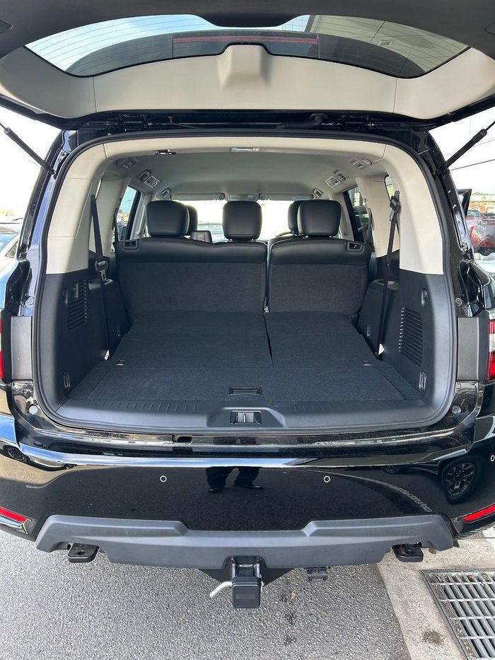 2024 Nissan Patrol Warrior Y62 MY24 4X4 Dual Range Black Obsidian