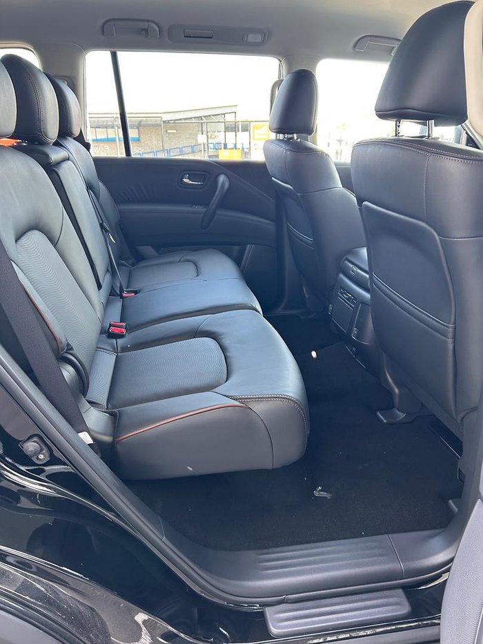2024 Nissan Patrol Warrior Y62 MY24 4X4 Dual Range Black Obsidian