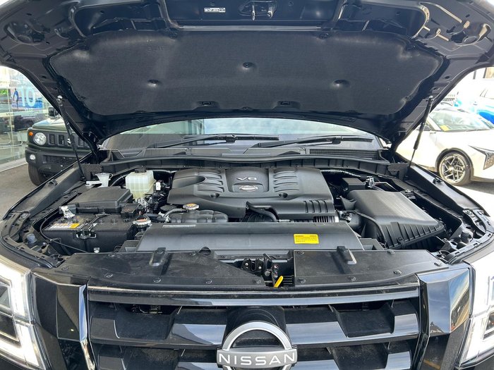2024 Nissan Patrol Warrior Y62 MY24 4X4 Dual Range Black Obsidian