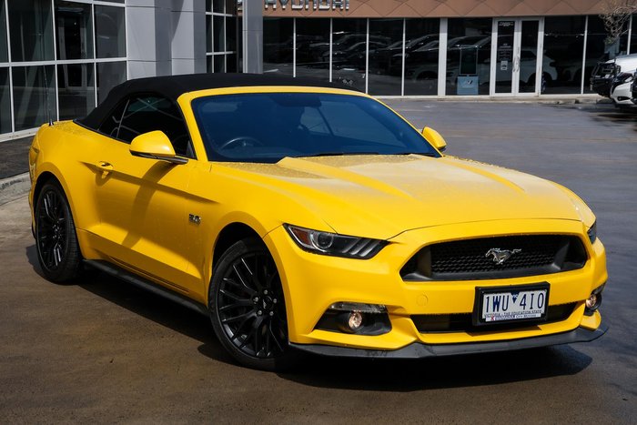 2017 Ford Mustang GT FM MY17 Triple Yellow