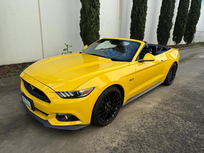 2017 Ford Mustang GT FM MY17 Triple Yellow