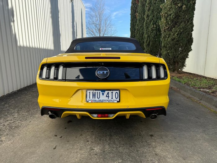 2017 Ford Mustang GT FM MY17 Triple Yellow