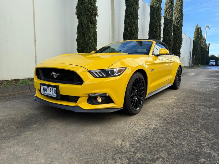 2017 Ford Mustang GT FM MY17 Triple Yellow