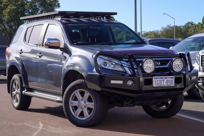 2016 Isuzu MU-X LS-T MY15.5 4X4 Dual Range Obsidian Grey