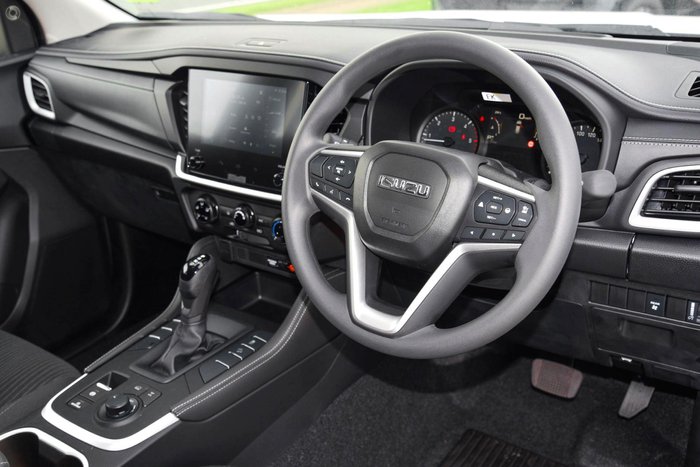 2025 Isuzu MU-X LS-M MY25 4X4 Dual Range Mineral White