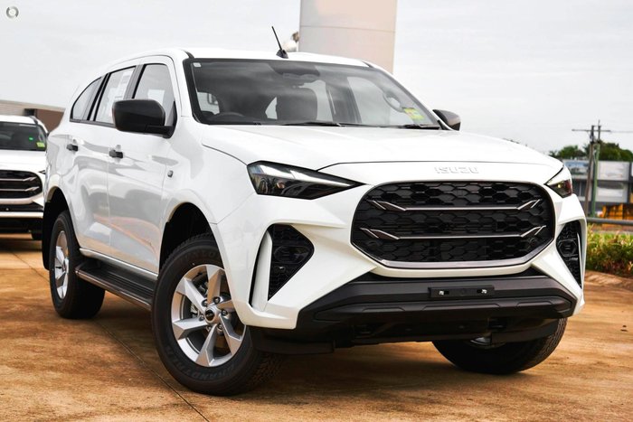 2025 Isuzu MU-X LS-M MY25 4X4 Dual Range Mineral White