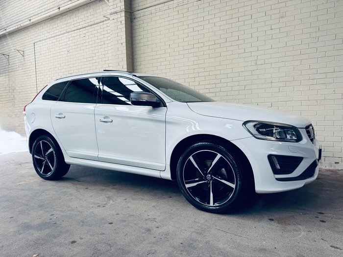2015 Volvo XC60 D5 R-Design MY16 AWD Crystal White