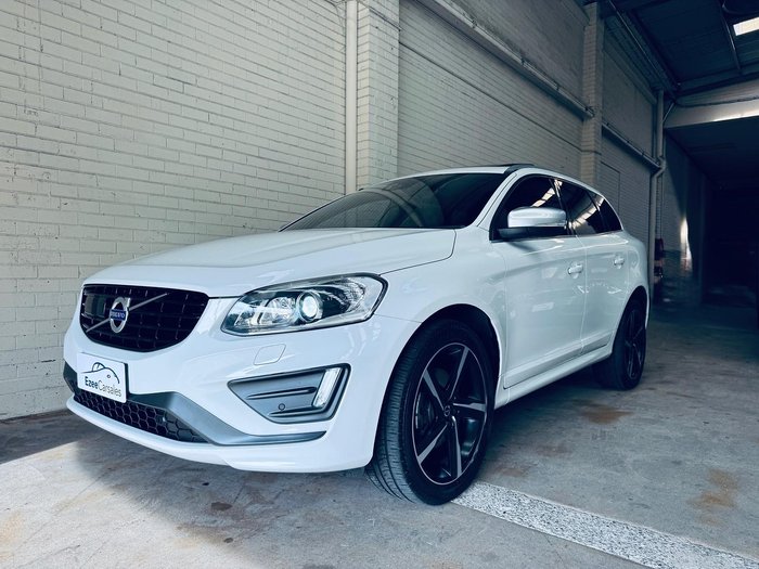 2015 Volvo XC60 D5 R-Design MY16 AWD Crystal White