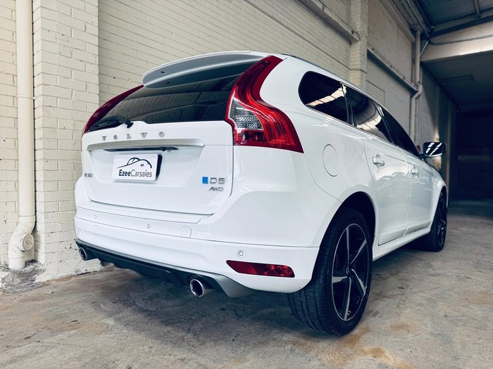 2015 Volvo XC60 D5 R-Design MY16 AWD Crystal White