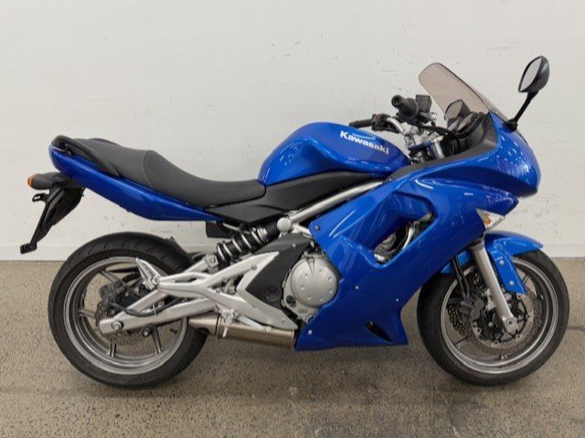 2007 Kawasaki ER-6f Blue