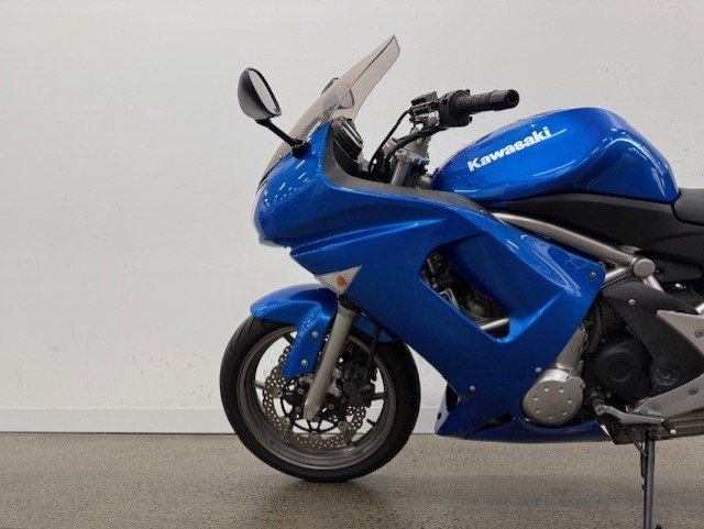 2007 Kawasaki ER-6f Blue