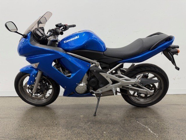 2007 Kawasaki ER-6f Blue