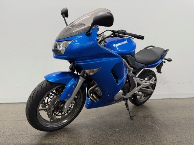 2007 Kawasaki ER-6f Blue