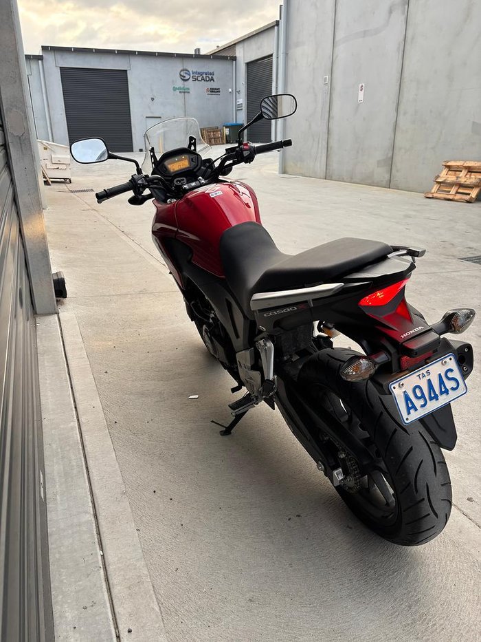 2014 Honda CB500XA CB500 Red