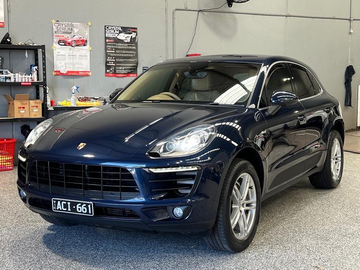 2014 Porsche Macan S Diesel 95B MY15 AWD Dark Blue