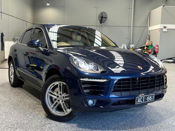 2014 Porsche Macan S Diesel 95B MY15 AWD Dark Blue