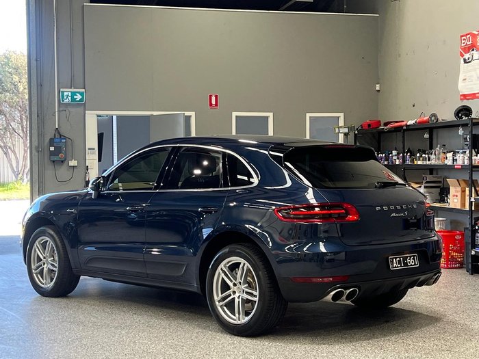 2014 Porsche Macan S Diesel 95B MY15 AWD Dark Blue