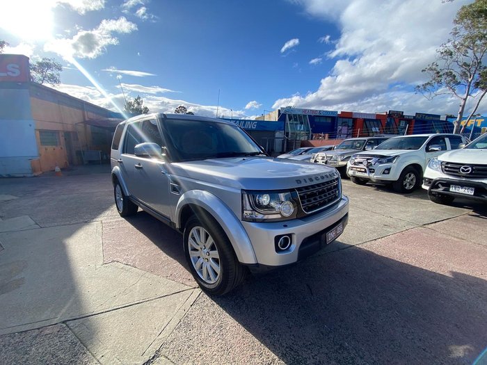 2016 Land Rover Discovery TDV6 Series 4 MY16.5 4X4 Dual Range Silver